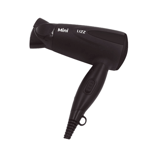 Lizz Mini Preto 1200W - Secador De Cabelo Bivolt