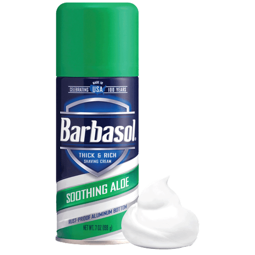 Barbasol Soothing Aloe - Espuma de Barbear 283g