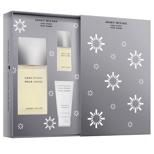 Kit Issey Miyake L'Eau D'Issey Pour Homme - Eau De Toilette 125ml + Shower Gel 50ml + Eau De Toilette 15ml