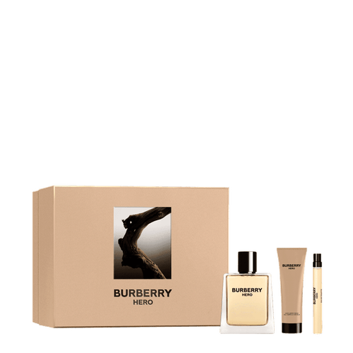 Kit Burberry Hero - Eau De Toilette 100ml + Eau De Toilette 10ml + Shower Gel 75ml