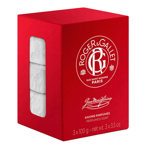 Roger & Gallet Paris Jean Marie Farina Savons - Conjunto Sabonete Perfumado 300g