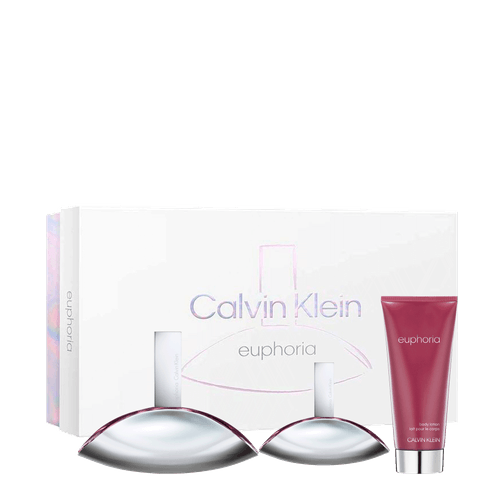 Kit Calvin Klein Euphoria - Eau De Parfum 100ml + Eau De Parfum 30ml + Body Lotion 100ml