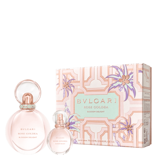 Kit Bvlgari Rose Goldea For Her - Perfume Eau de Parfum 75ml + Eau de Parfum 15ml