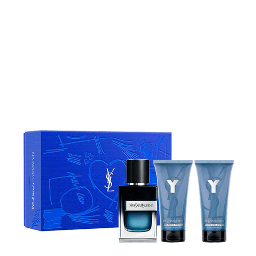 Yves Saint Laurent Y Masculino - Eau de Parfum 60ml + Shower Gel 50ml + Shave Balm 50ml