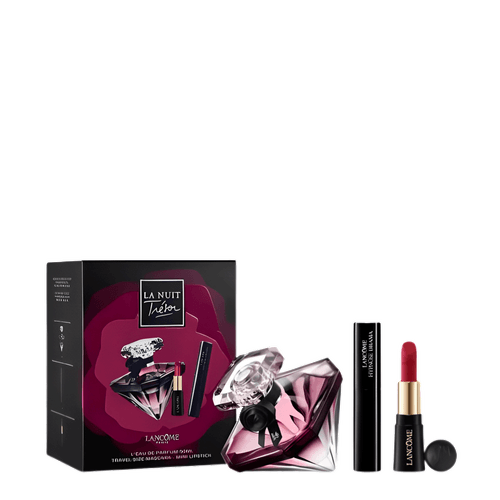 Kit Lancôme La Nuit Trésor - Eau de Parfum 50ml + Máscara de Cílios 4ml + Mini Batom 1,6g