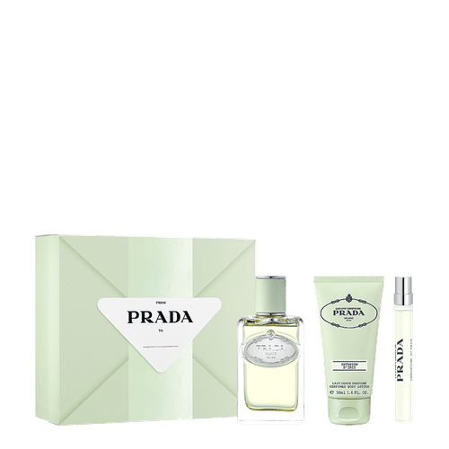 Kit Prada Infusion D'Iris - Eau de Parfum 100ml + Body Lotion 50ml + Miniatura 10ml