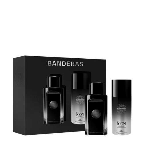 Kit Banderas The Icon Masculino - Eau de Parfum 100ml + Desodorante 150ml