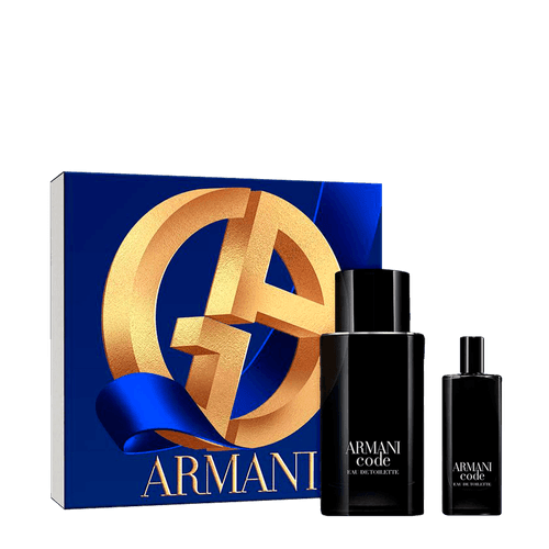 Kit Giorgio Armani Code Perfume Masculino Eau de Toilette 75ml + Eau de Toilette 15ml