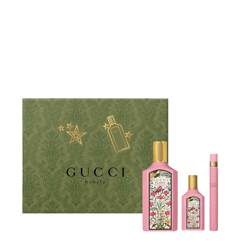 Kit Gucci Flora Gorgeous Gardenia - Eau De Parfum 100ml + Penspray 10ml + Miniatura 5ml