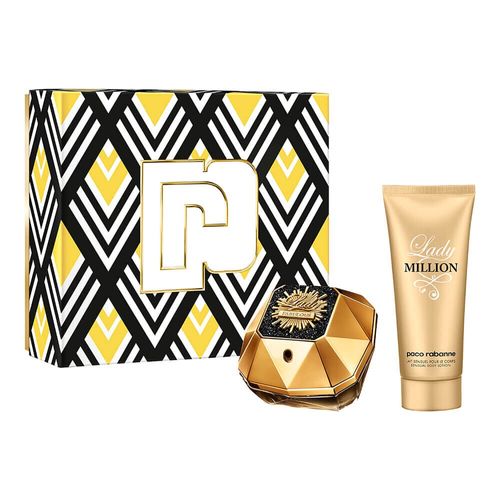 Kit Paco Rabanne Lady Million Fabulous - Eau de Parfum 80ml + Body Lotion 100ml