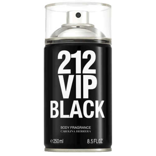 Carolina Herrera 212 Vip Men Black - Body Spray Masculino 250ml