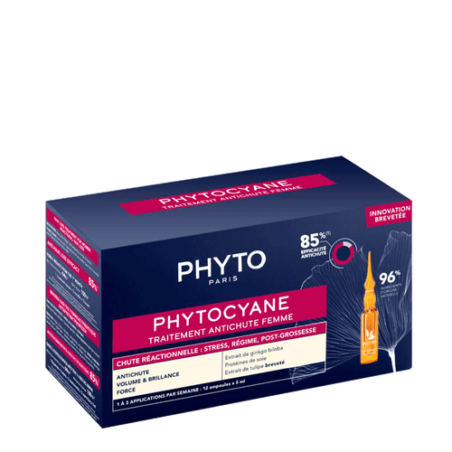 Phyto Paris Phytocyane Women - Tratamento Antiqueda Temporária 12x5ml