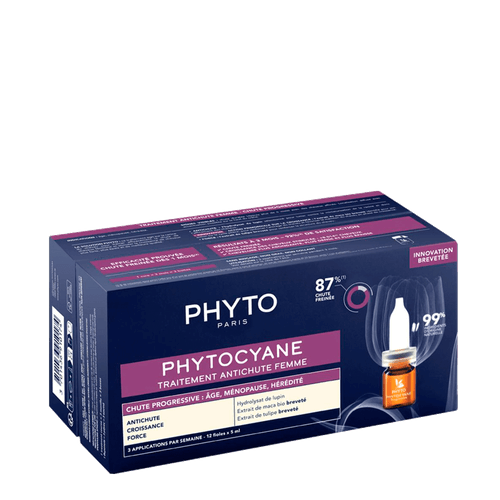 Phyto Paris Phytocyane Women - Tratamento Antiqueda Progressiva 12x5ml