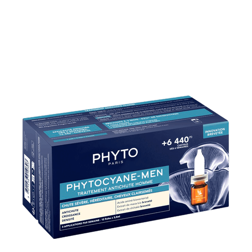 Phyto Paris Phytocyane Men - Tratamento para Queda Capilar Progressiva 12x3.5ml