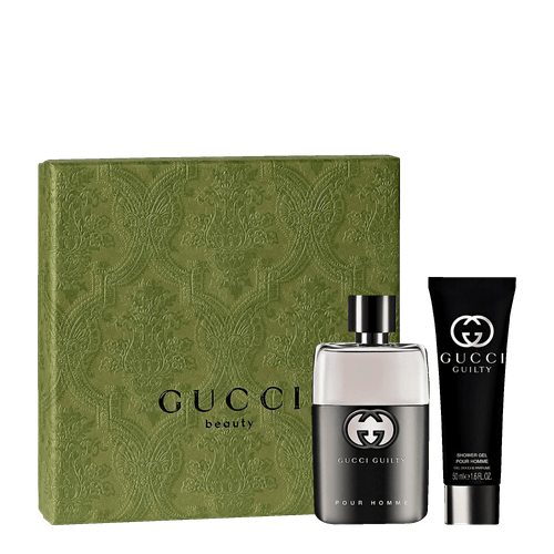 Kit Gucci Guilty Pour Homme - Eau de Toilette 50ml + Shower Gel 50ml