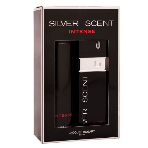 Kit Jacques Bogart  Silver Scent Intense Masculino - Edt 100ml + Body Spray 200ml