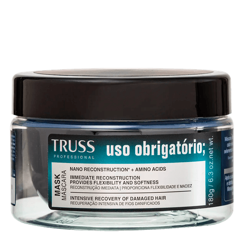 Truss Uso Obrigatório - Máscara de Tratamento Capilar 180g