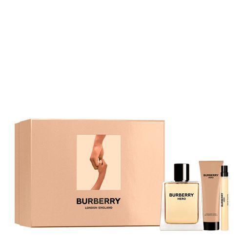 Kit Burberry Hero Masculino - Eau de Toilette 100ml + Shower Gel 75ml + Eau de Toilette 10ml
