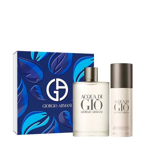 Kit Giorgio Armani Acqua Di Gio Eau de Toilette - Perfume Masculino 100ml + Desodorante 150ml