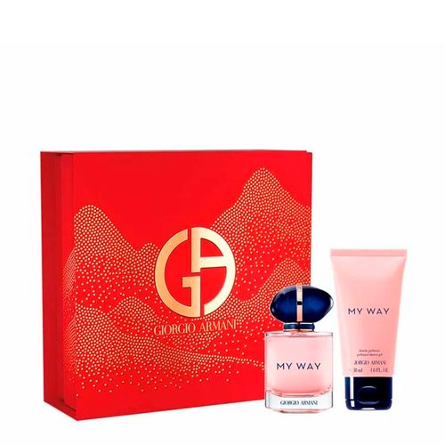 Kit Giorgio Armani My Way Eau de Parfum - Perfume Feminino 50ml + Gel de Banho 50ml