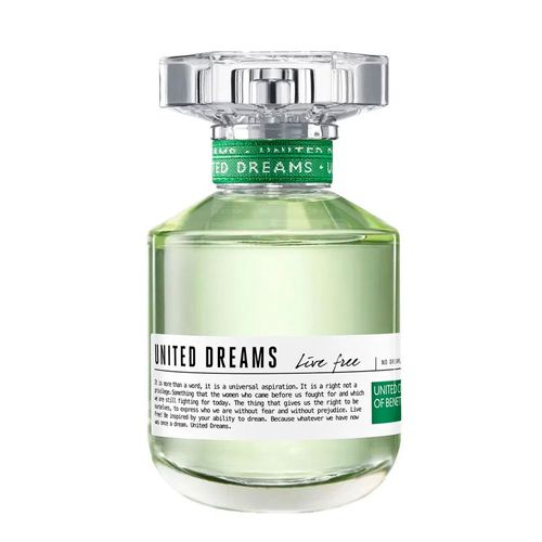 Benetton United Dreams Live Free Eau de Toilette - Perfume Feminino 50ml