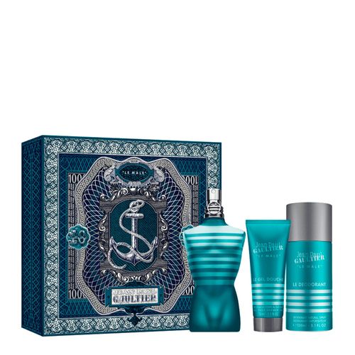 Kit Jean Paul Gaultier Le Male - Eau De Toilette 125ml + Gel de Banho 75ml + Desodorante 150ml