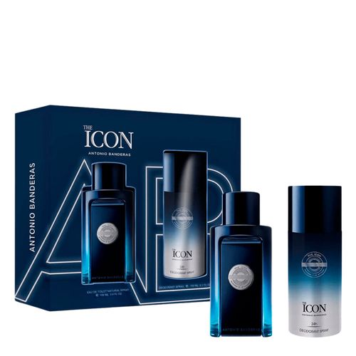 Kit Antonio Banderas The Icon - Eau de Toilette 100ml + Desodorante 150ml