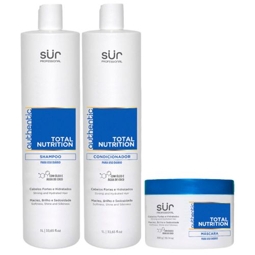 Kit Sur Profissional Total Nutrition - Shampoo 1000ml + Condicionador 1000ml