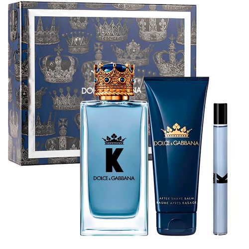 Kit Dolce & Gabbana K Masculino - Eau de Toilette 100ml + Shower Gel 50ml + Travel Size 10ml