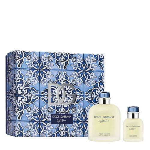 Kit Dolce & Gabbana Light Blue Masculino - Eau de Toilette 125ml + Eau de Toilette 40ml