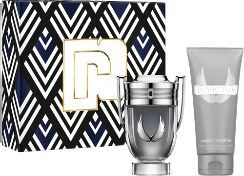 Kit Paco Rabanne Invictus Platinum Masculino - Eau de Parfum 100ml + Shampoo 100ml