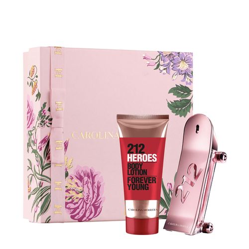 Kit Carolina Herrera 212 Heroes For Her - Eau De Parfum 80ml + Body Lotion 100ml