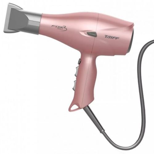 Taiff Professional Fox 3 Soft Rose 2200W - Secador de Cabelo 127V