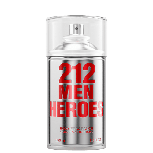 Carolina Herrera 212 Men Heroes - Body Spray Masculino 250ml