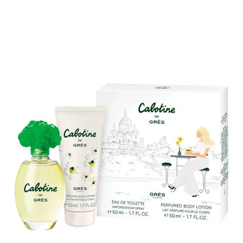 Kit Grès Cabotine de Grès Eau de Toilette - Perfume Feminino 50ml + Body Lotion 50ml