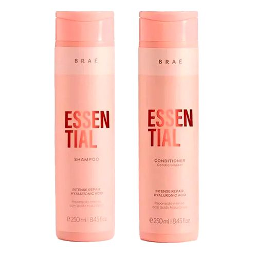 Kit Braé Essential - Shampoo 250ml + Condicionador 250ml