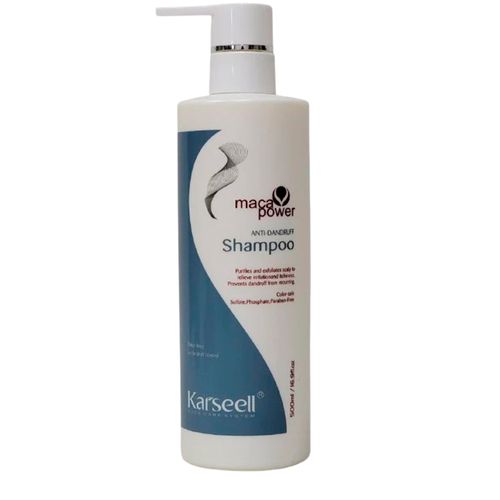 Karseell Maca Power Anti-Dandruff Shampoo - Shampoo Anticaspa 500ml