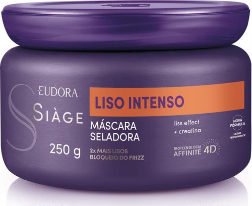 Eudora Siàge Liso Intenso - Máscara Capilar 250g