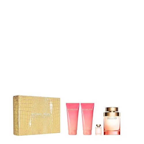 Michael Kors Wonderlust Eau de Parfum - Perfume Feminino 100ml + Loção Corporal 100ml + Gel de Banho 100ml + Travel-size 10ml