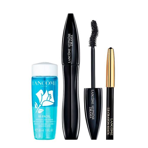 Kit Lancôme Hypnôse Drama - Máscara de Cílios Preta 6,5ml + Mini Lápis Preto 0,7g + Bi-Facil 30ml
