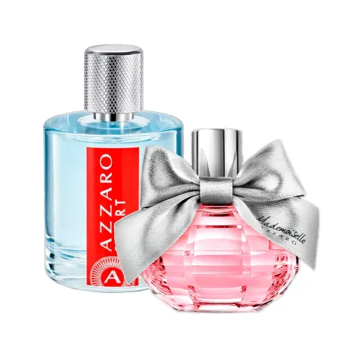 Kit Azzaro Sport Edt 100ml + Azzaro Mademoiselle Edt Spray 50ml