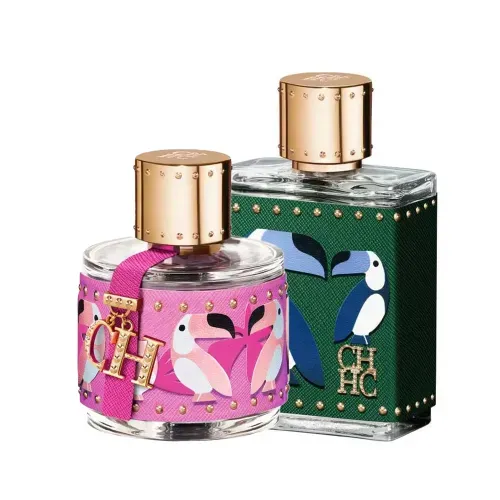 Kit Carolina Herrera Birds Of Paradise Edp - Feminino 100ml + Masculino 100ml