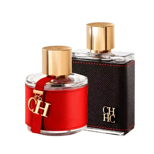 Kit Carolina Herrera CH Edt - Feminino 100ml + Masculino 100ml