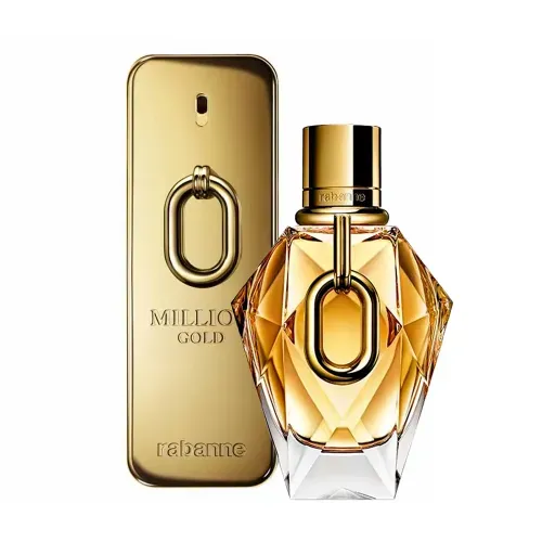 Kit Rabanne Million Gold Edp - Masculino 100ml + Feminino 90ml