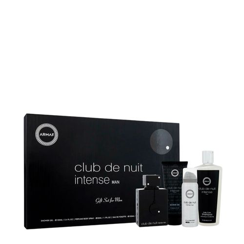 Kit Armaf Club de Nuit Intense Man - EDT 105ml + SG 100ml + BS 50ml + Shampoo 250ml
