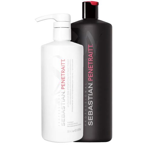 Kit Sebastian Penetraitt Shampoo 1000ml + Máscara Capilar 500ml