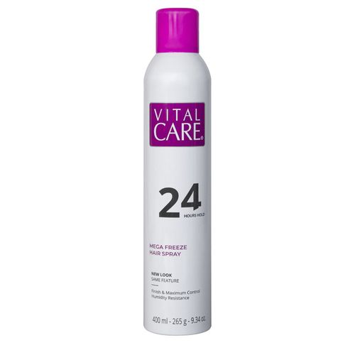 Vital Care Mega Freeze Hair Spray 24h - Spray Fixador 400ml