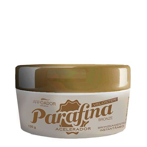 Parafina Bronze Veloster Acelerador de Bronzeado Pote 120g