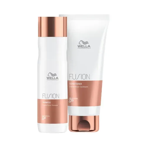 Kit Wella Fusion - Shampoo 250ml + Condicionador 200ml