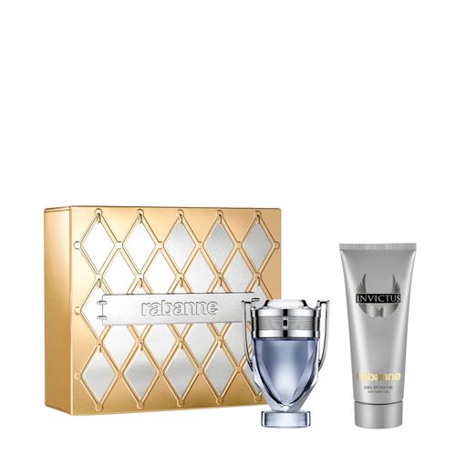 Kit Rabanne Invictus Masculino - Eau de Toilette 50ml + SG 100ml